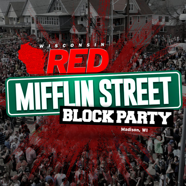 Mifflin Street Block Party Wisconsin Red