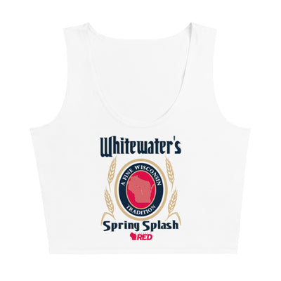 Whitewater's Spring Splash Tradition Crop Tank